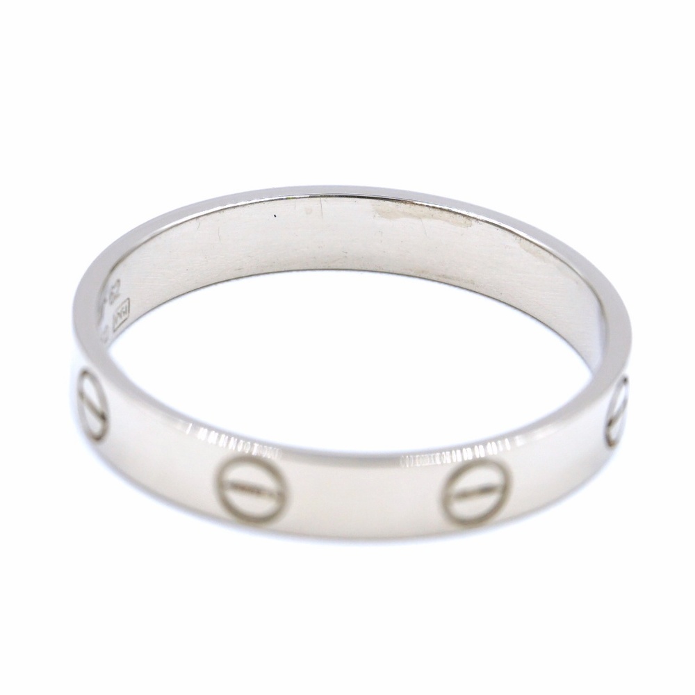 White Gold 18k 750 Size 3.5mm Wide Size 62 10.25 - Picture 8 of 8